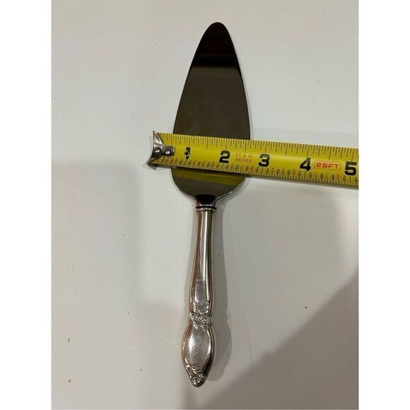Mid Century Modern Stainless Wedding Pie/Cake Knife/Server Approximately 11”. - Picture 5 of 9